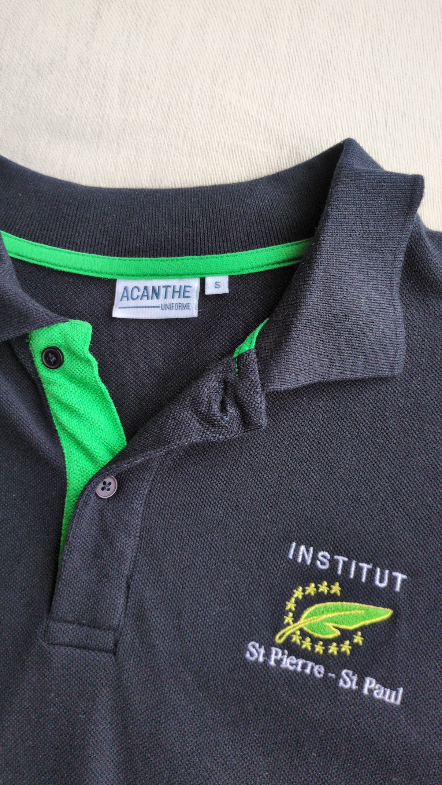 polo piqué ml Institut St Pierre St Paul