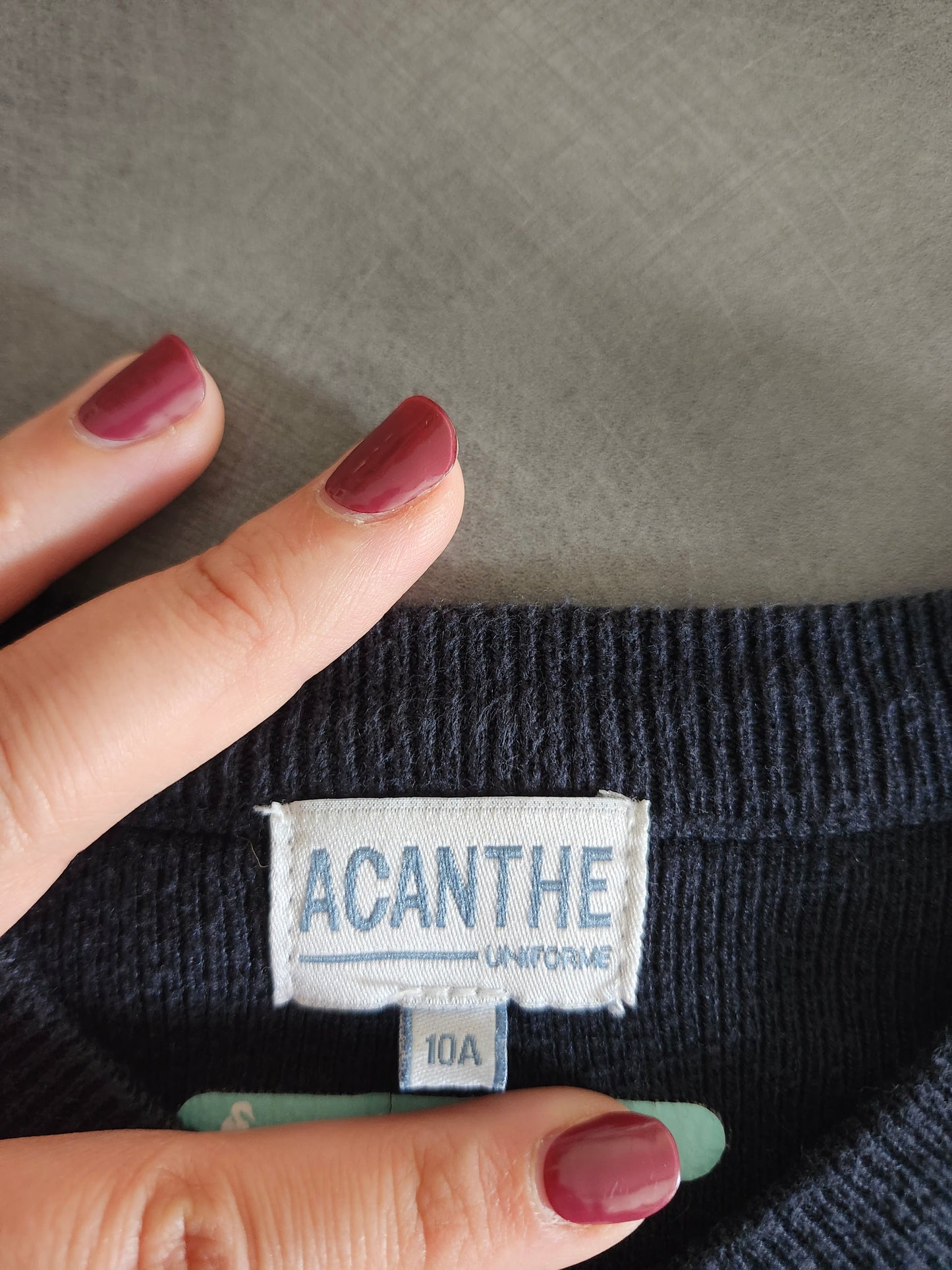 pull col V acry-coton Immaculée Saint Pierre Evreux