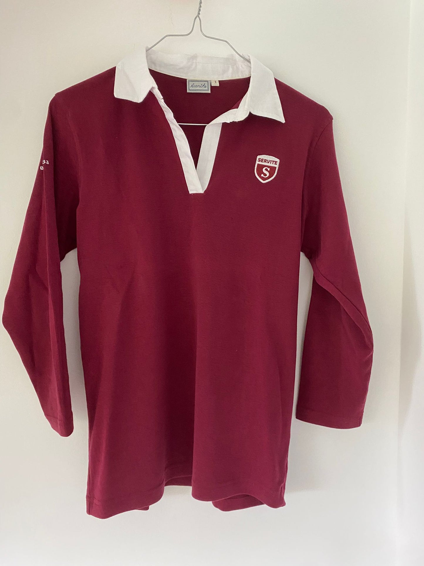 polo col popeline Servites FIN DE COLLECTION