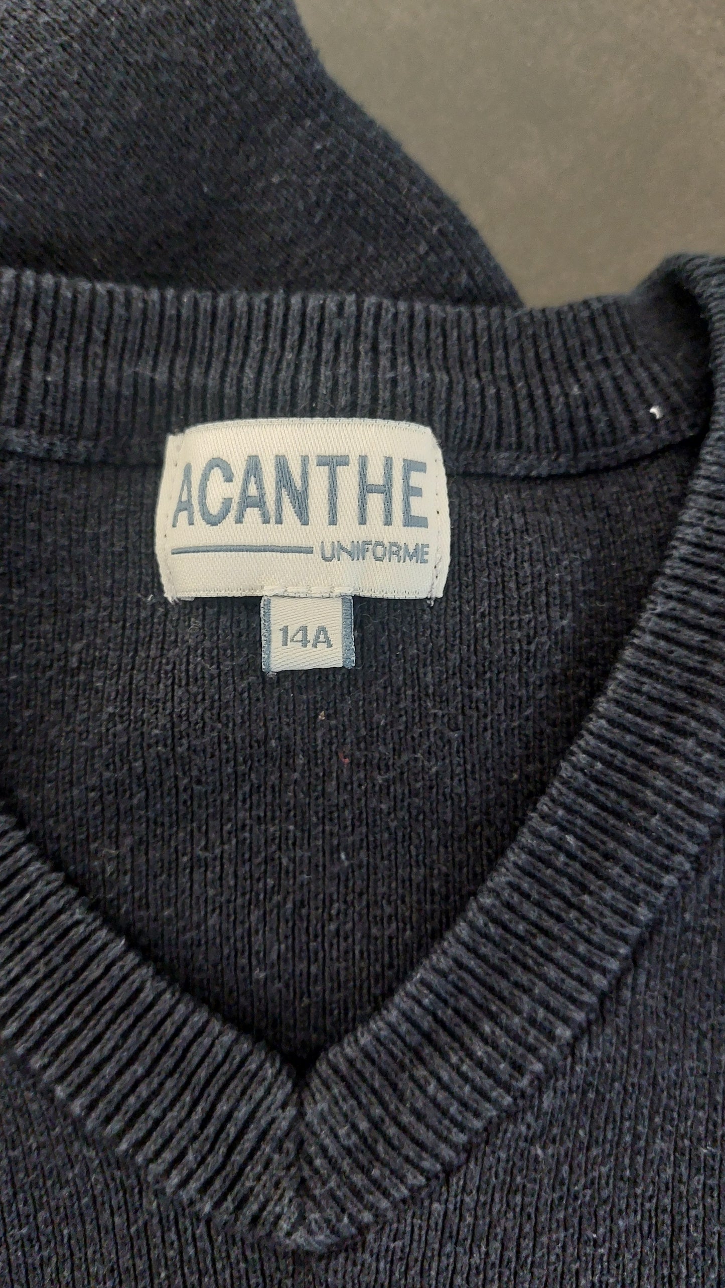 Pull col V acry-coton Champfleury