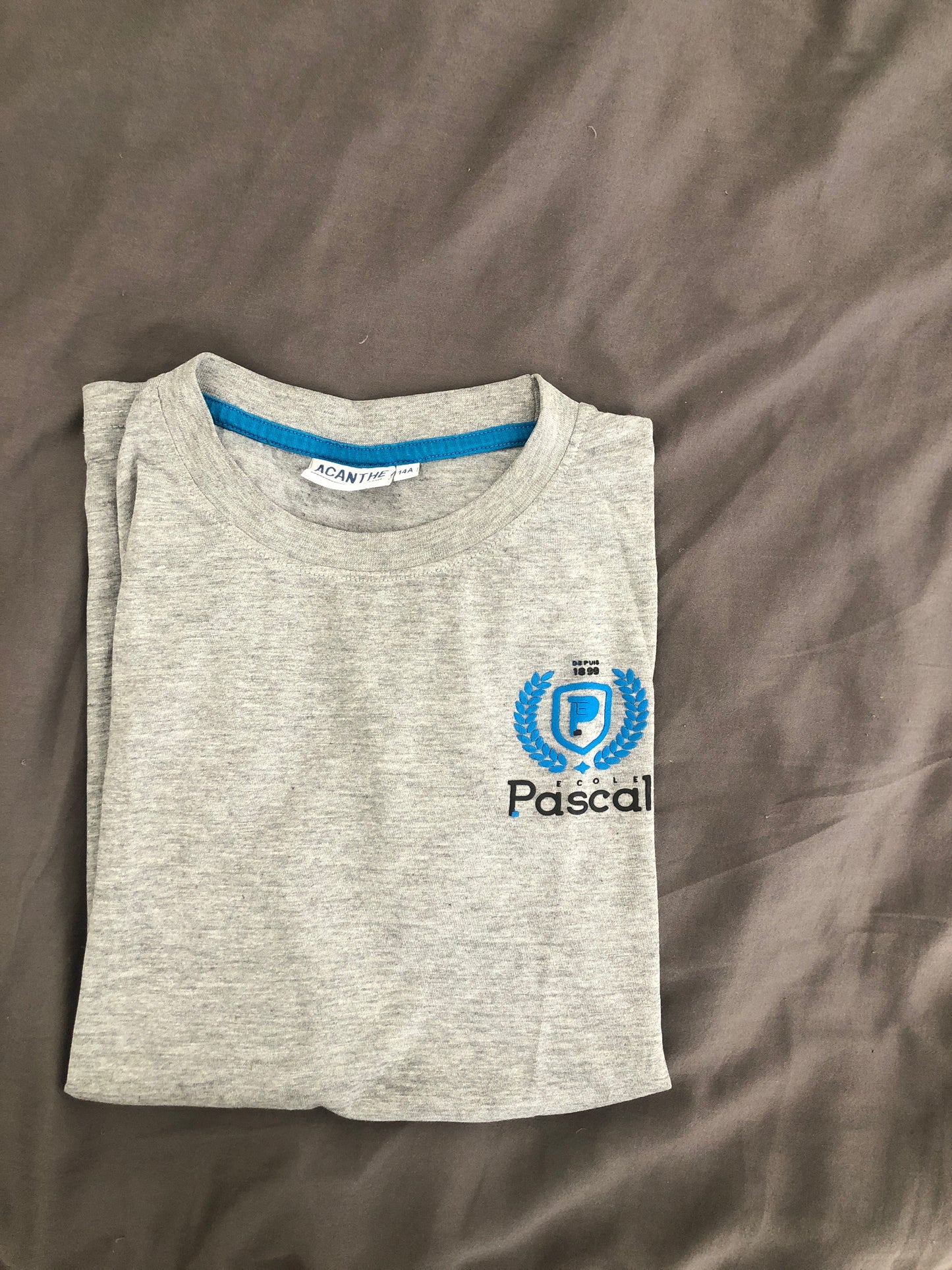 T-shirt mc col rond Ecole Pascal