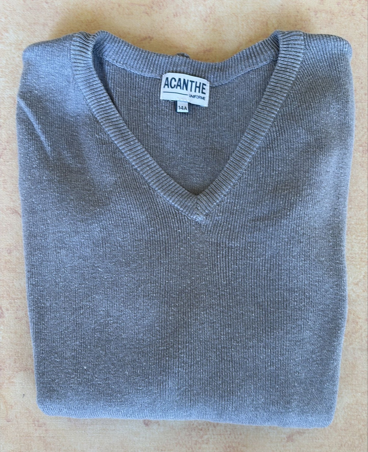 pull col V acry-coton Ecole Pascal