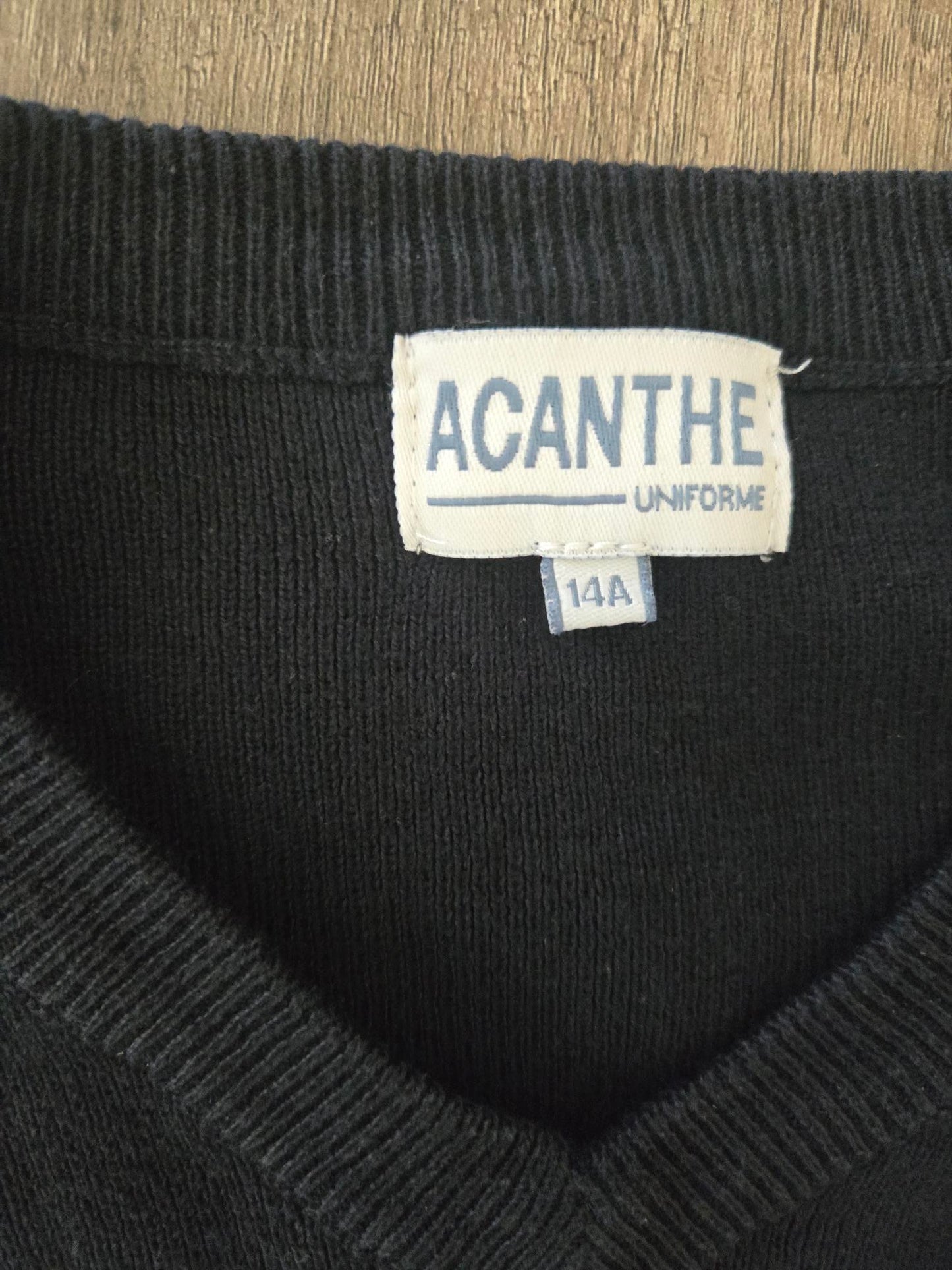 pull col V acry-coton L'Espérance