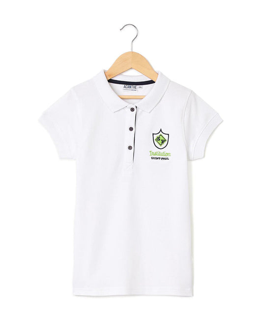 Polo coton stretch manches courtes Saint Paul femme 1-5
