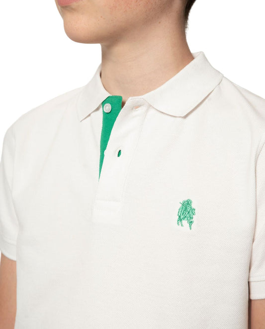 polo piqué mc SMDF Garçon
