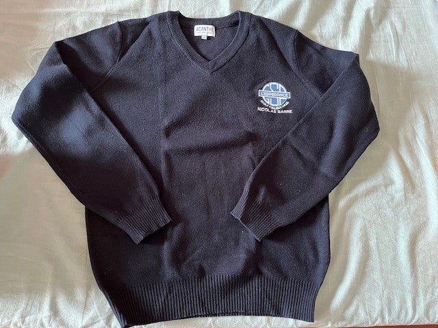 pull col V acry-coton L'Espérance
