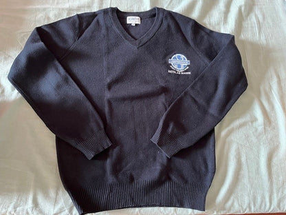 pull col V acry-coton L'Espérance