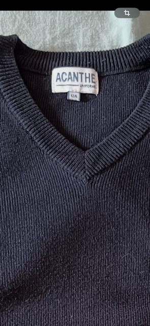 pull col V acry-coton L'Espérance