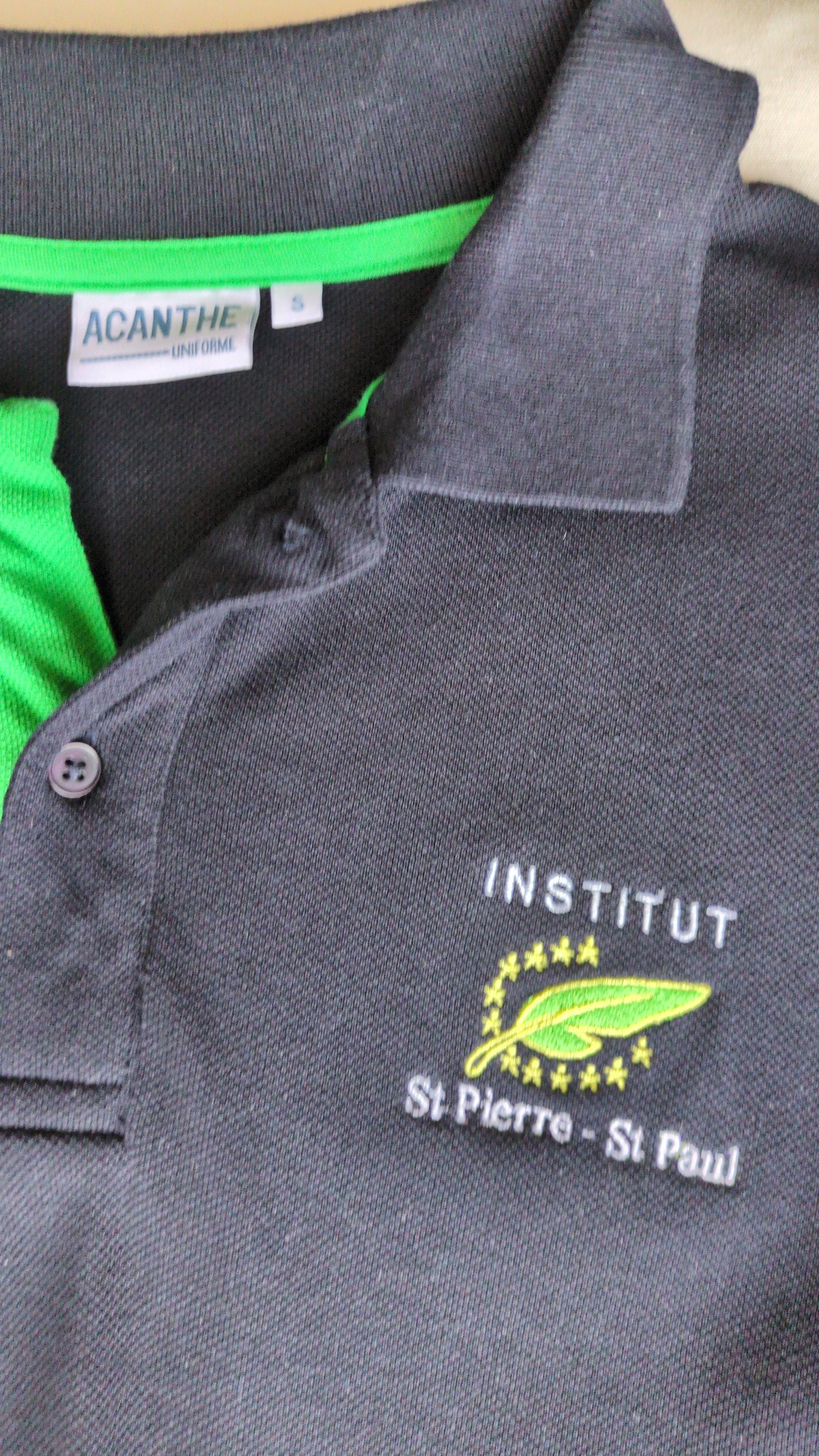 polo piqué ml Institut St Pierre St Paul