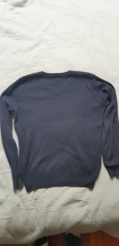 pull col V acry-coton Immaculée Saint Pierre Evreux