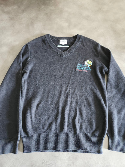 pull col V acry-coton Immaculée Saint Pierre Evreux
