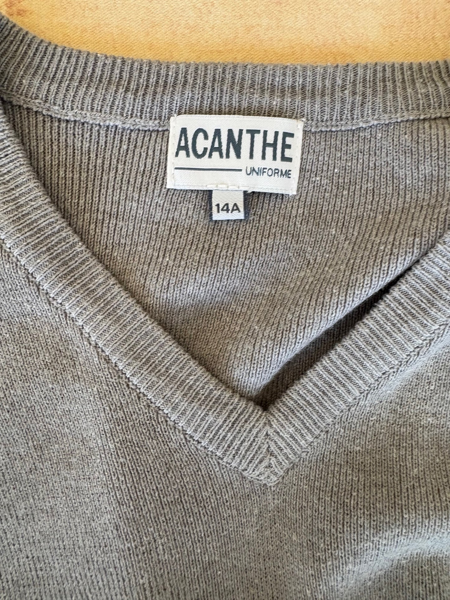 pull col V acry-coton Ecole Pascal