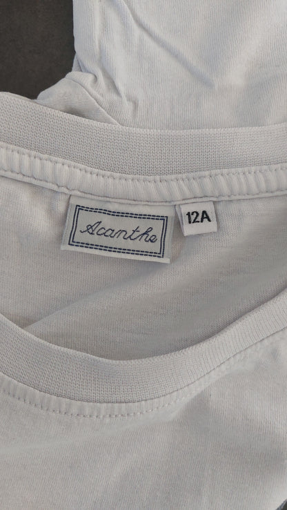 Tee-shirt coton manches courtes Champfleury