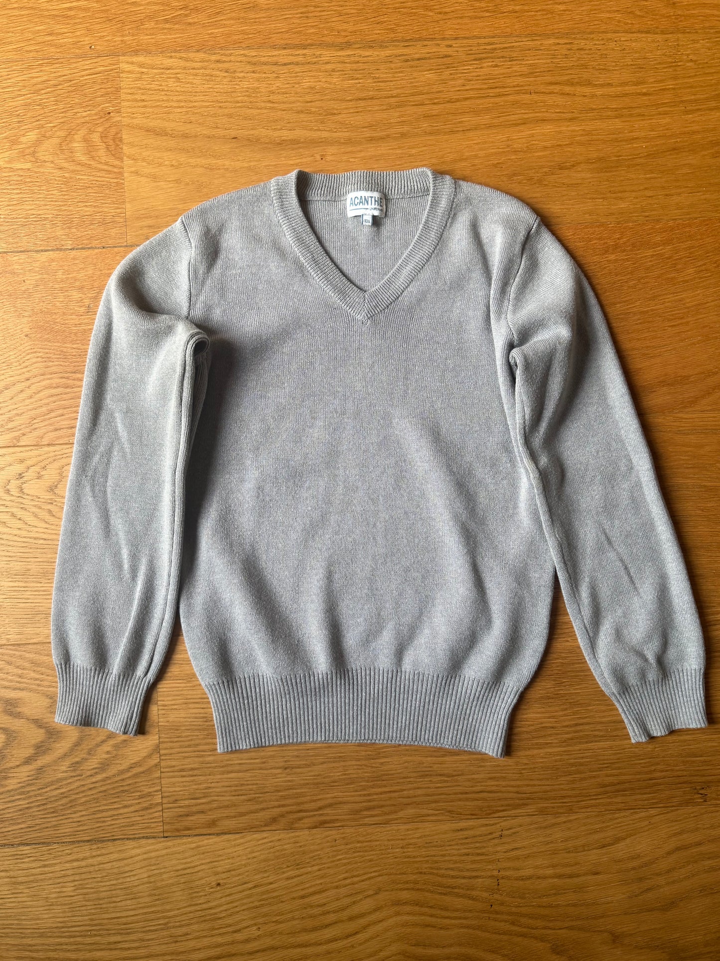 pull col V acry-coton Ecole Pascal