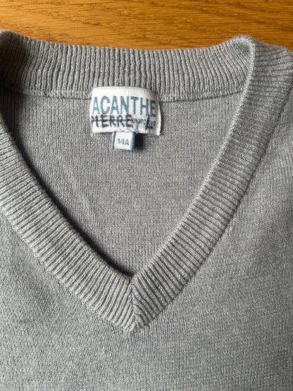 pull col V acry-coton Ecole Pascal