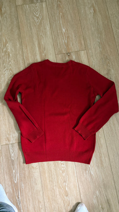 pull col V acry-coton L'Espérance