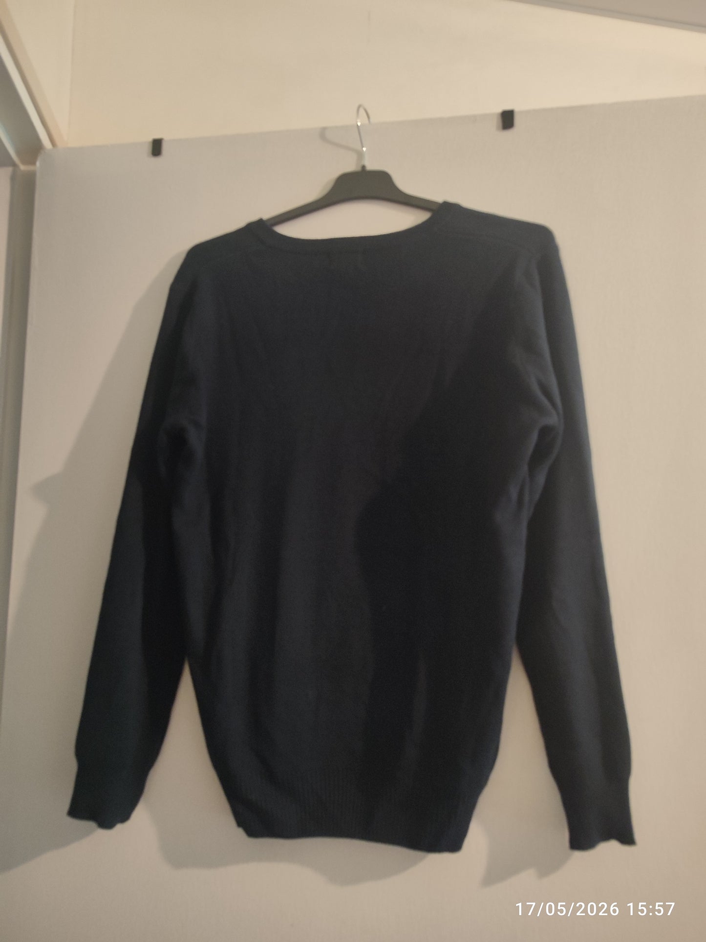 pull col V acry-coton Immaculée Saint Pierre Evreux