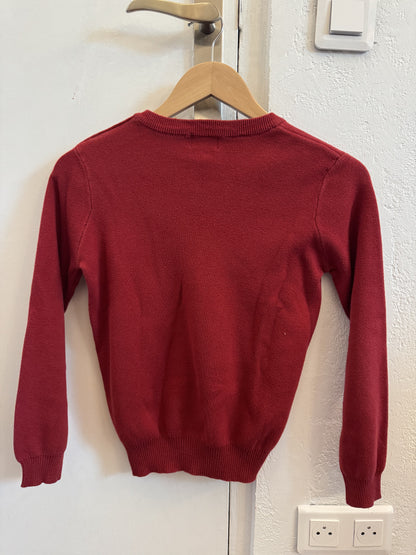 pull col V acry-coton L'Espérance