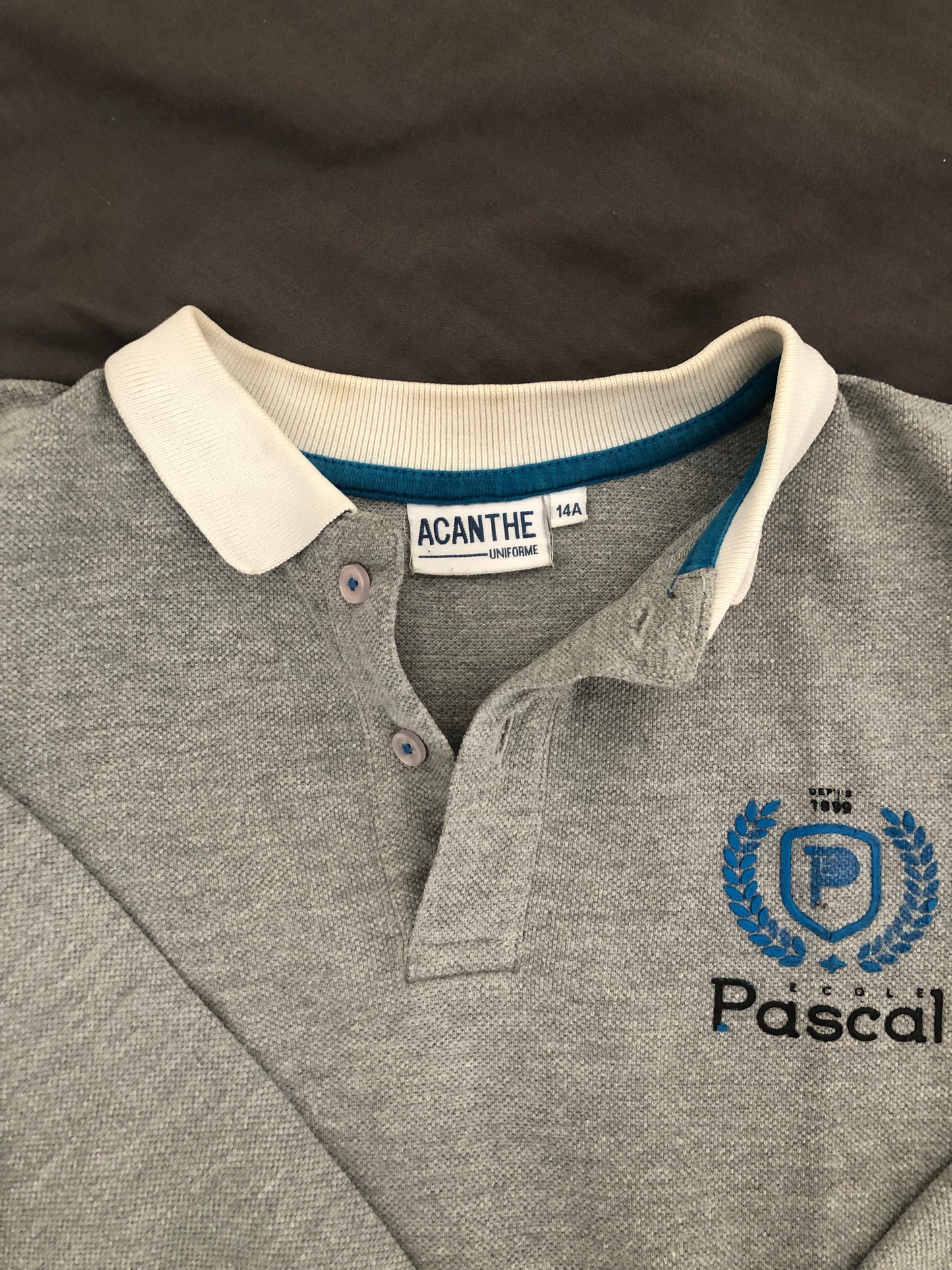 polo piqué ml Ecole Pascal