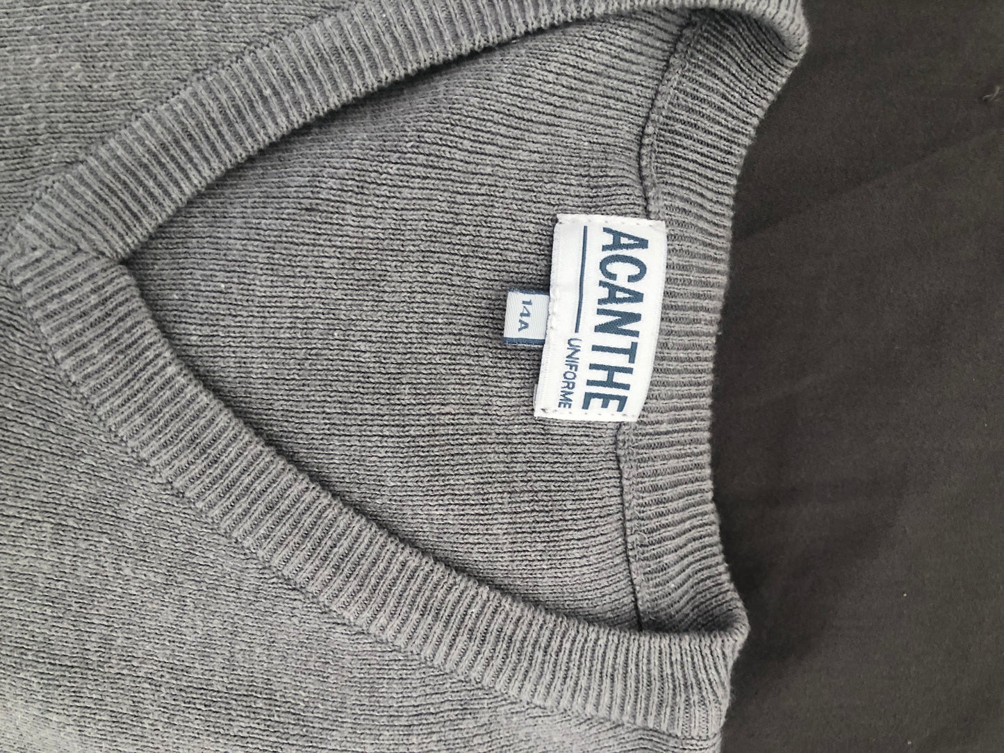 pull col V acry-coton Ecole Pascal