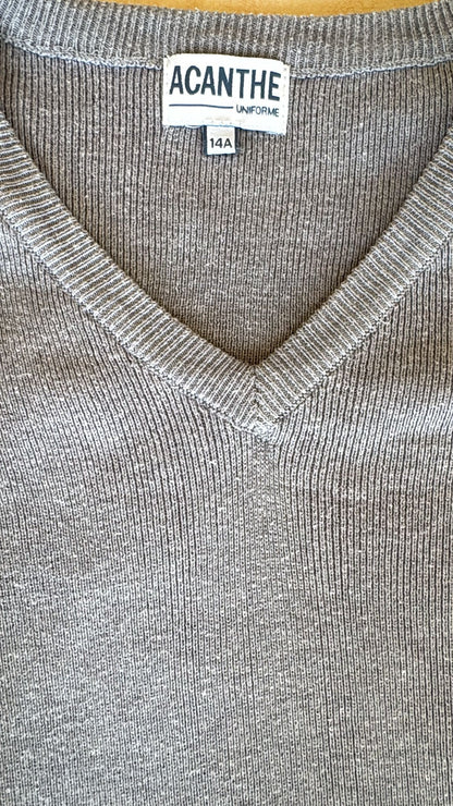 pull col V acry-coton Ecole Pascal