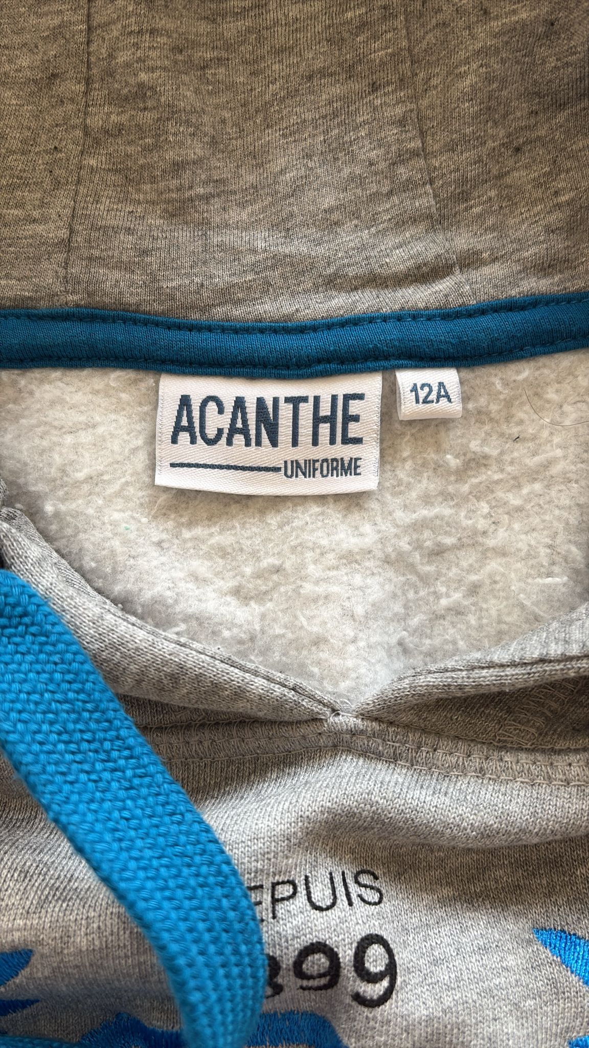 sweat à capuche Ecole Pascal