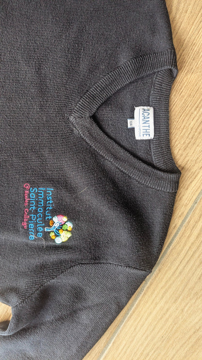 pull col V acry-coton Immaculée Saint Pierre Evreux