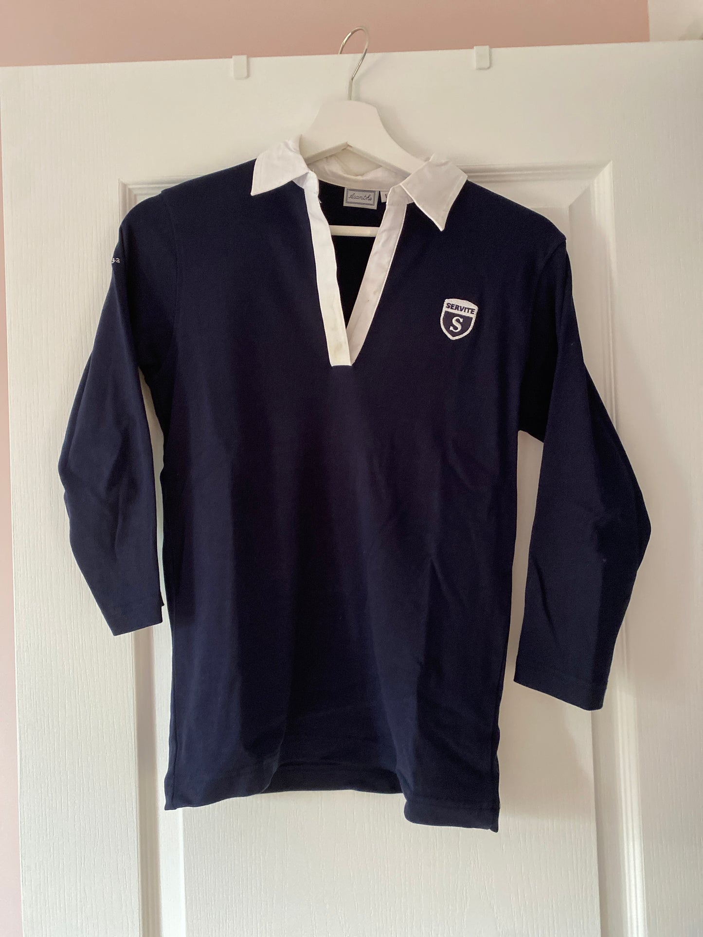 polo col popeline Servites FIN DE COLLECTION