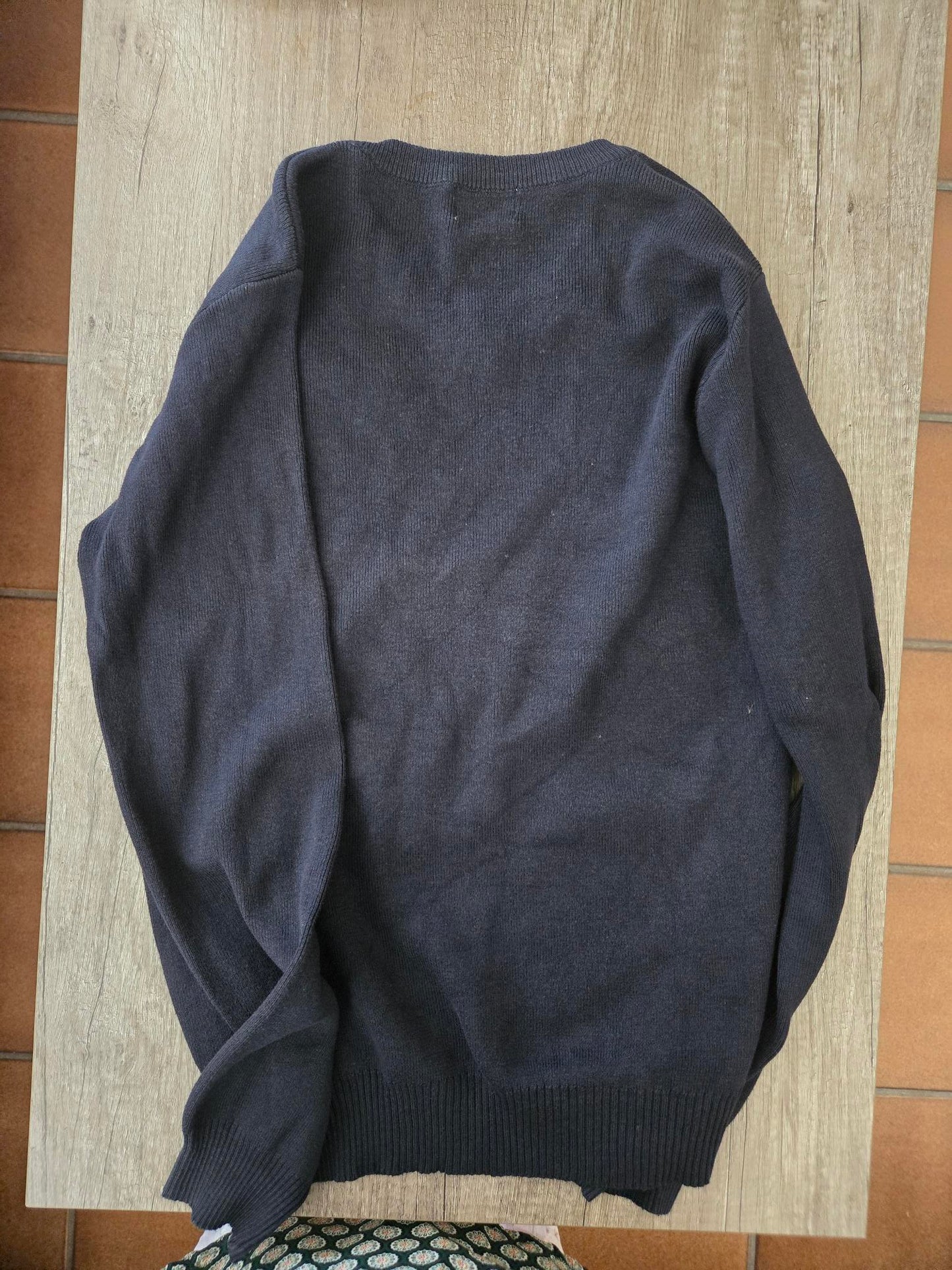 pull col V acry-coton L'Espérance