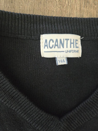 pull col V acry-coton L'Espérance