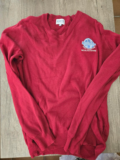 pull col V acry-coton L'Espérance