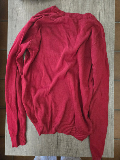 pull col V acry-coton L'Espérance