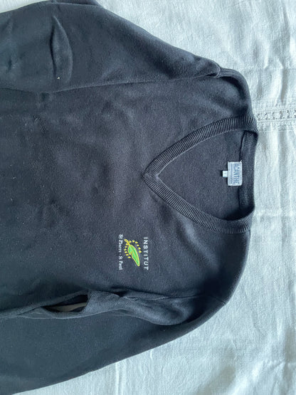 pull col V acry-coton Institut St Pierre St Paul