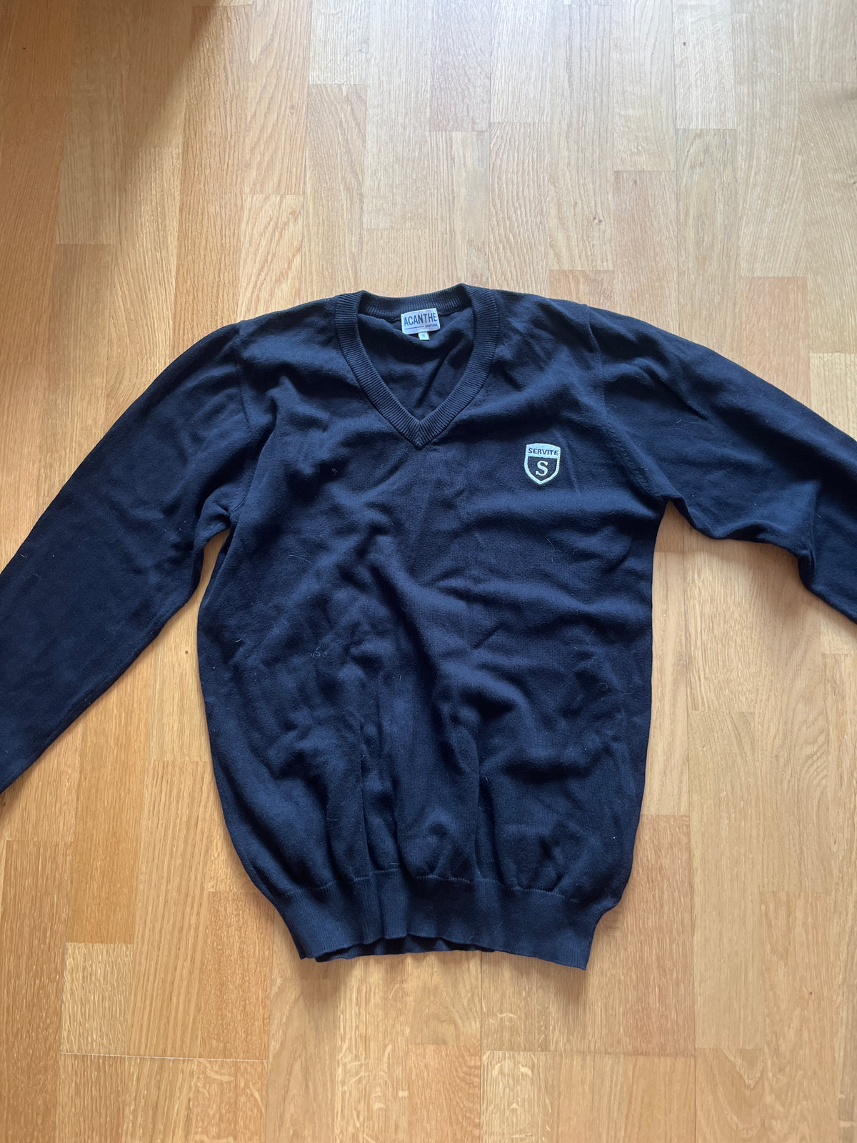 Pull V coton Servites FIN DE COLLECTION