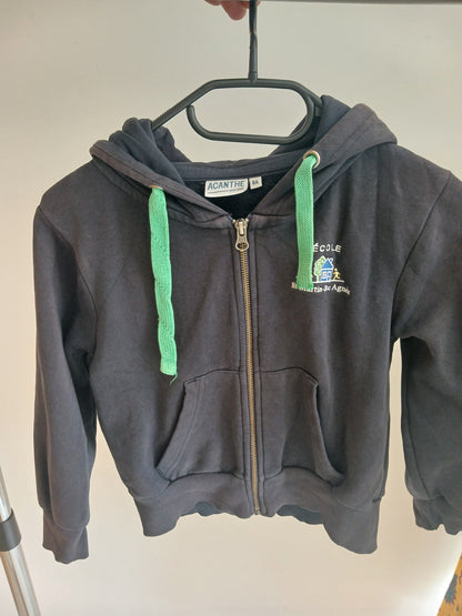 sweat zippé à capuche Institut St Martin Ste Agnès