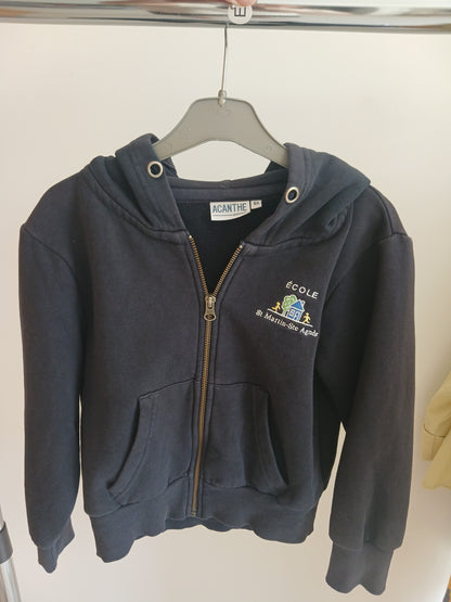 sweat zippé à capuche Institut St Martin Ste Agnès