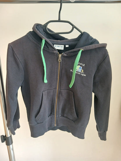 sweat zippé à capuche Institut St Martin Ste Agnès