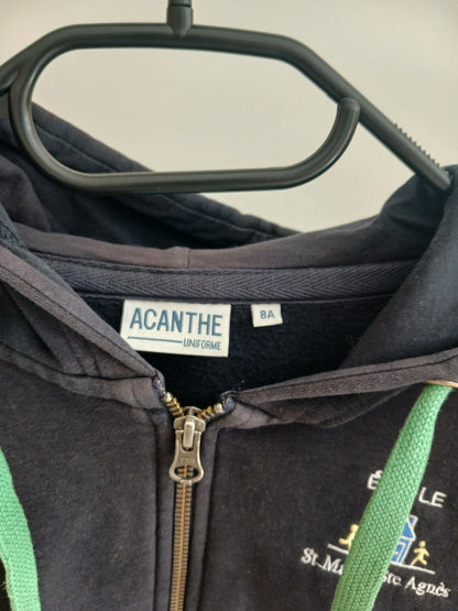 sweat zippé à capuche Institut St Martin Ste Agnès
