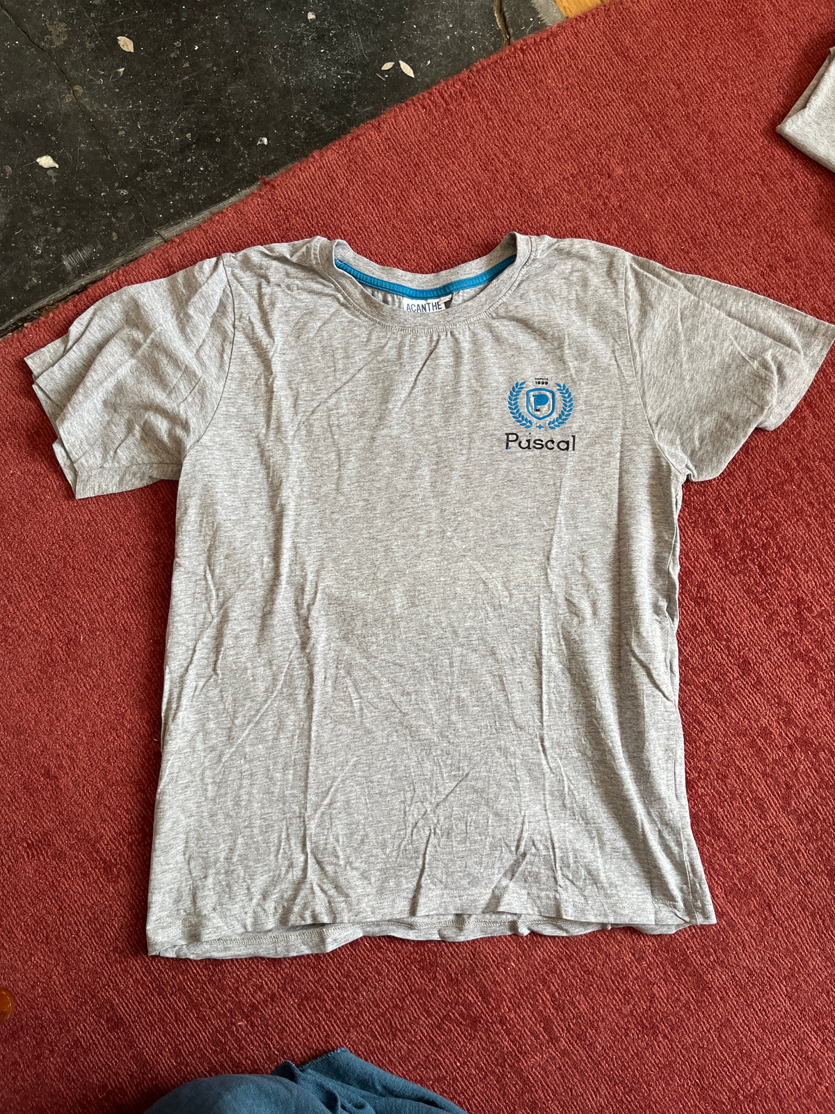 T-shirt mc col rond Ecole Pascal