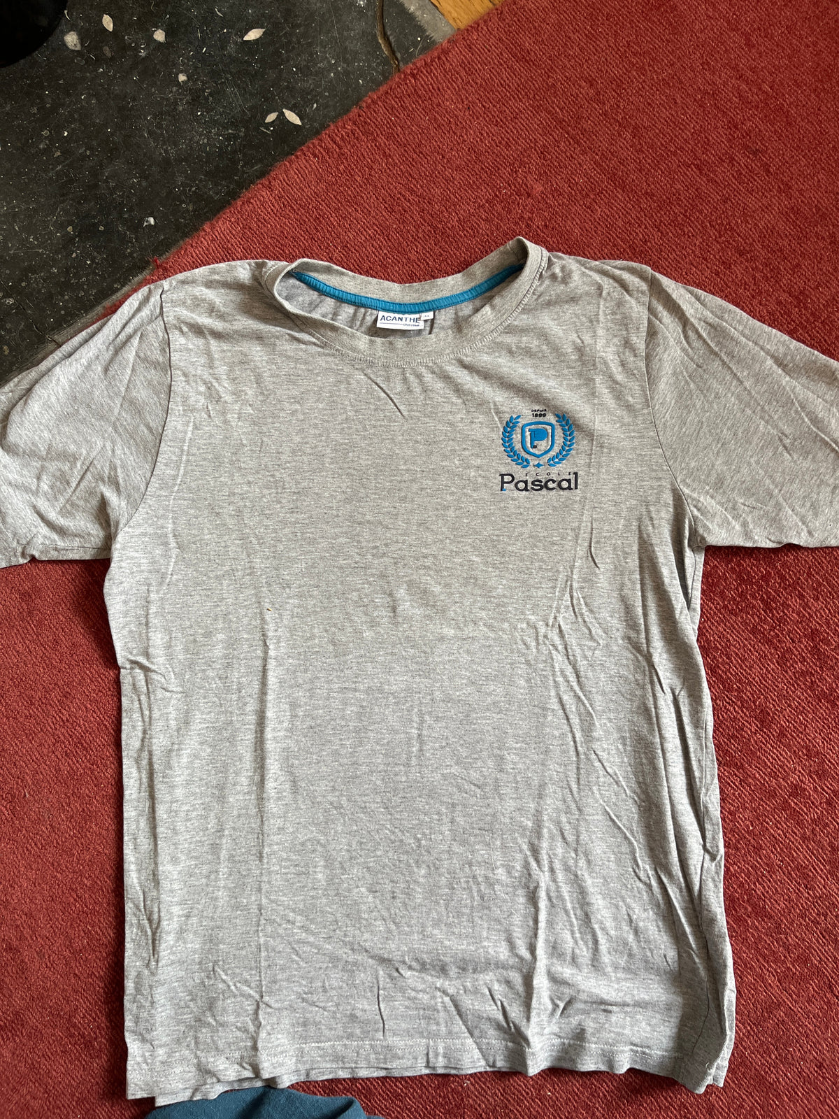 T-shirt mc col rond Ecole Pascal