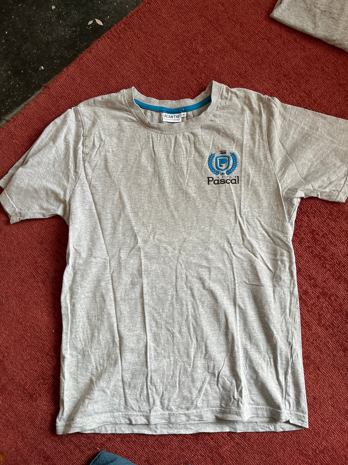 T-shirt mc col rond Ecole Pascal