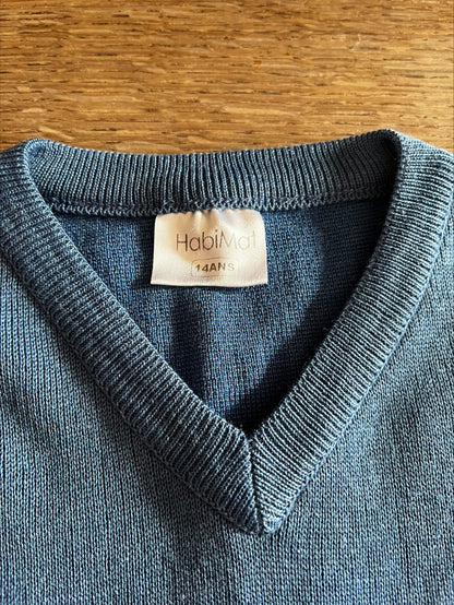 pull col V acry-coton St Joseph Château Thierry