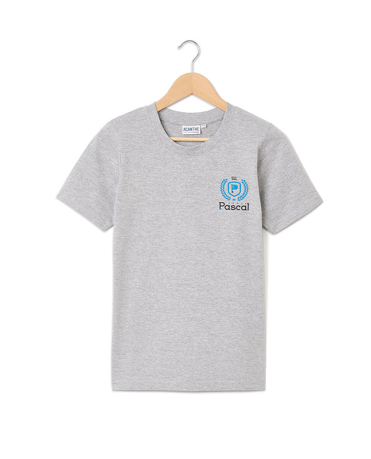 T-shirt mc col rond Ecole Pascal
