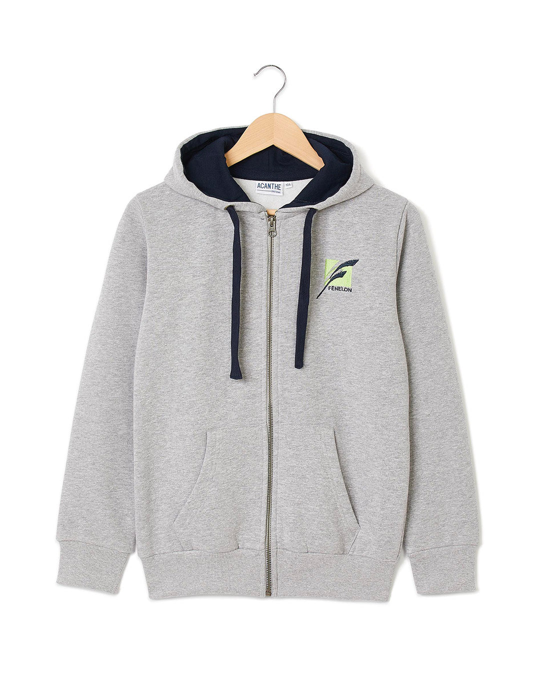 sweat zippé à capuche Fenelon