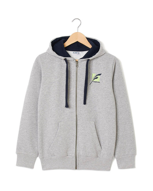 sweat zippé à capuche Fenelon