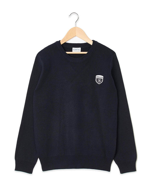 pull col rond acry-coton Servites
