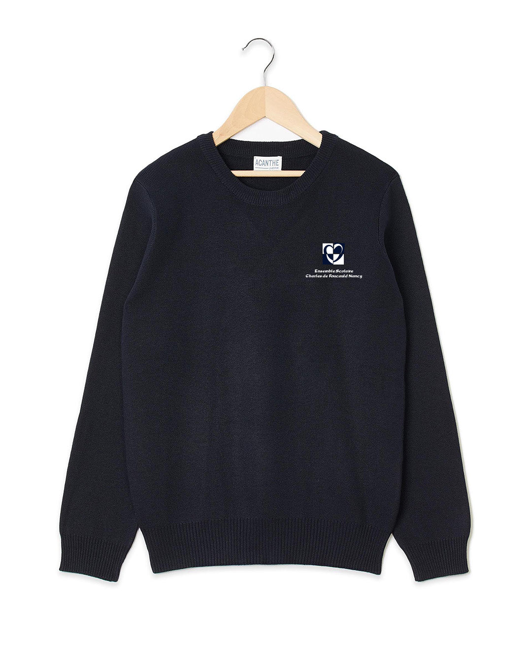 pull col V acry-coton Charles de Foucauld