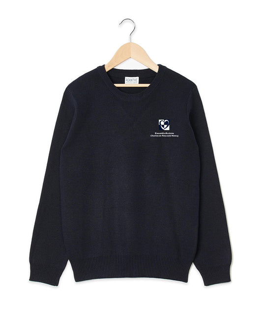 pull col V acry-coton Charles de Foucauld