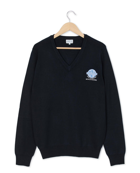 pull col V acry-coton L'Espérance